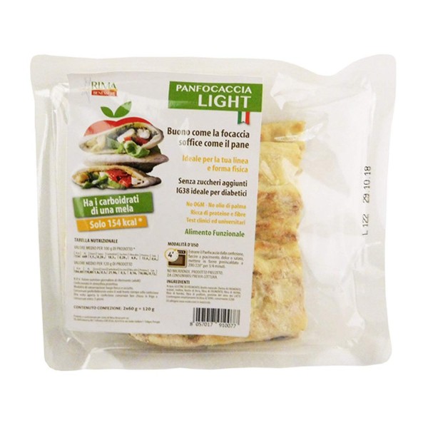 Panfocaccia LIGHT 2x60g