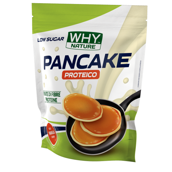 WHY NATURE PANCAKE PROTEICO LOW SUGAR - 800 gr